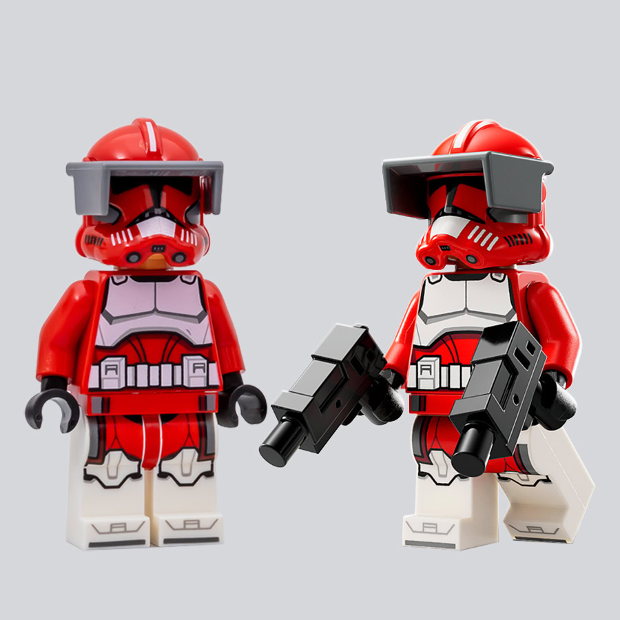 ▻ LEGO Star Wars 75354 Coruscant Guard Gunship: LEGO corrects